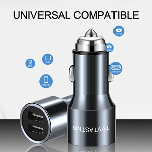 Aluminum USB Car Charger